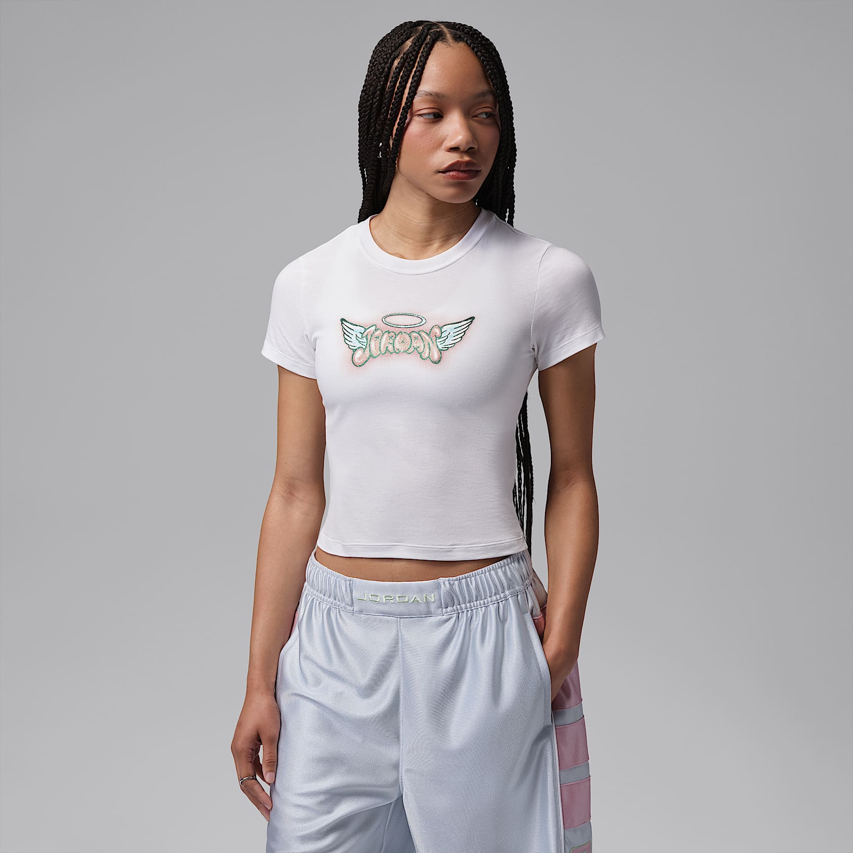 Nike WMNS Air Jordan 22.5センチ Jordan Women's Graphic T-Shirt. Nike.com